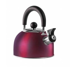 PLS RED 1.6 Litre Gas Hob Kettle With Folding Handle Caravan Motorhome SU340 Red