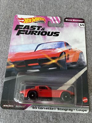 '65 Corvette Stingray Coupe - Fast & Furious Quick Shifters - Hot Wheels Premium
