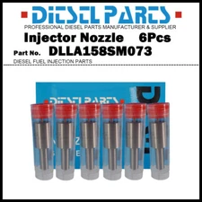 6 Fuel Injector Nozzle DLLA158SM073 for Nissan Diesel UD Truck RF8 RF10 RH8 RH10
