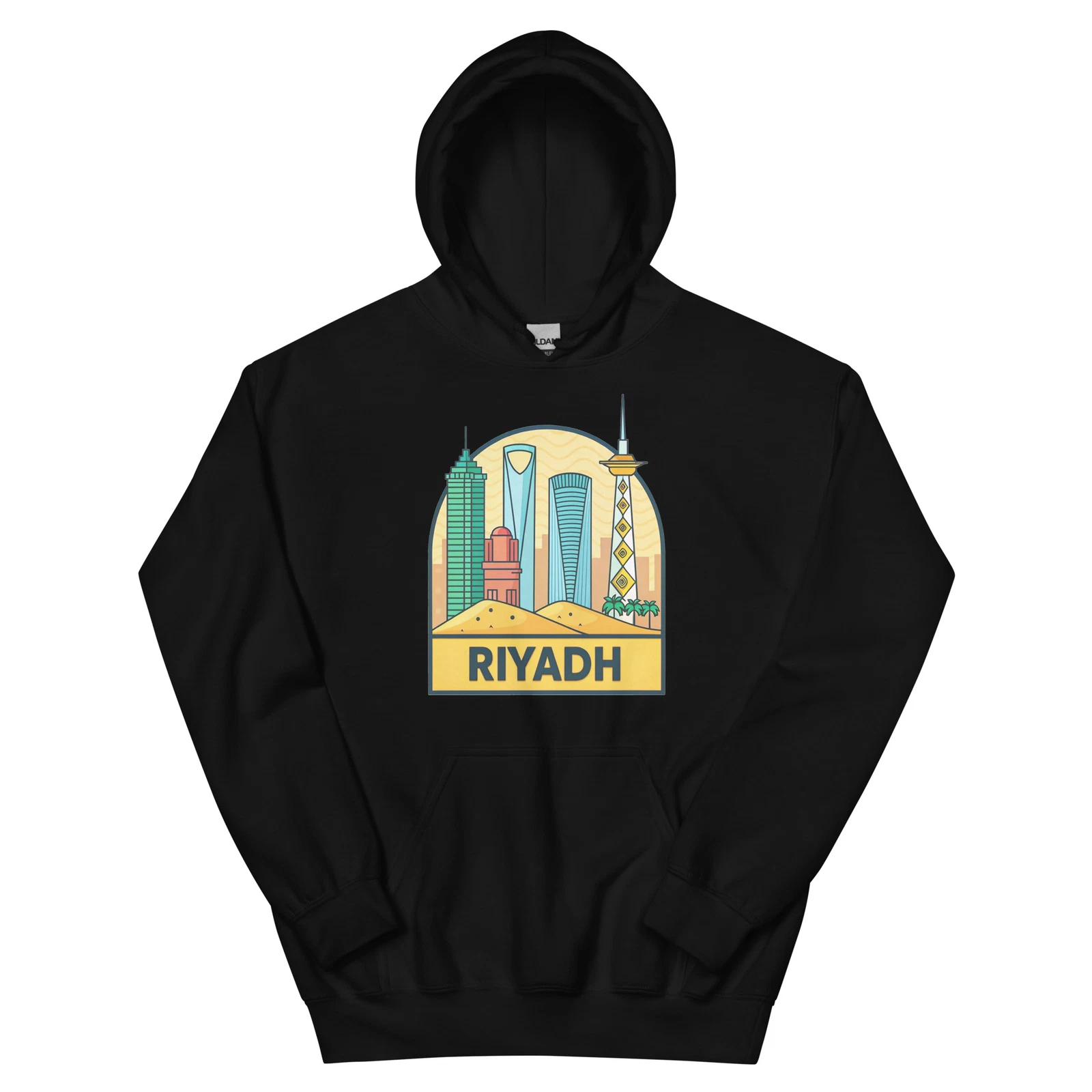 Riyadh World Travel Urban Area City Hoodie