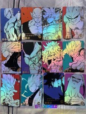 Japan Anime 54-Piece UV Relief & Glitter Composite Card Set