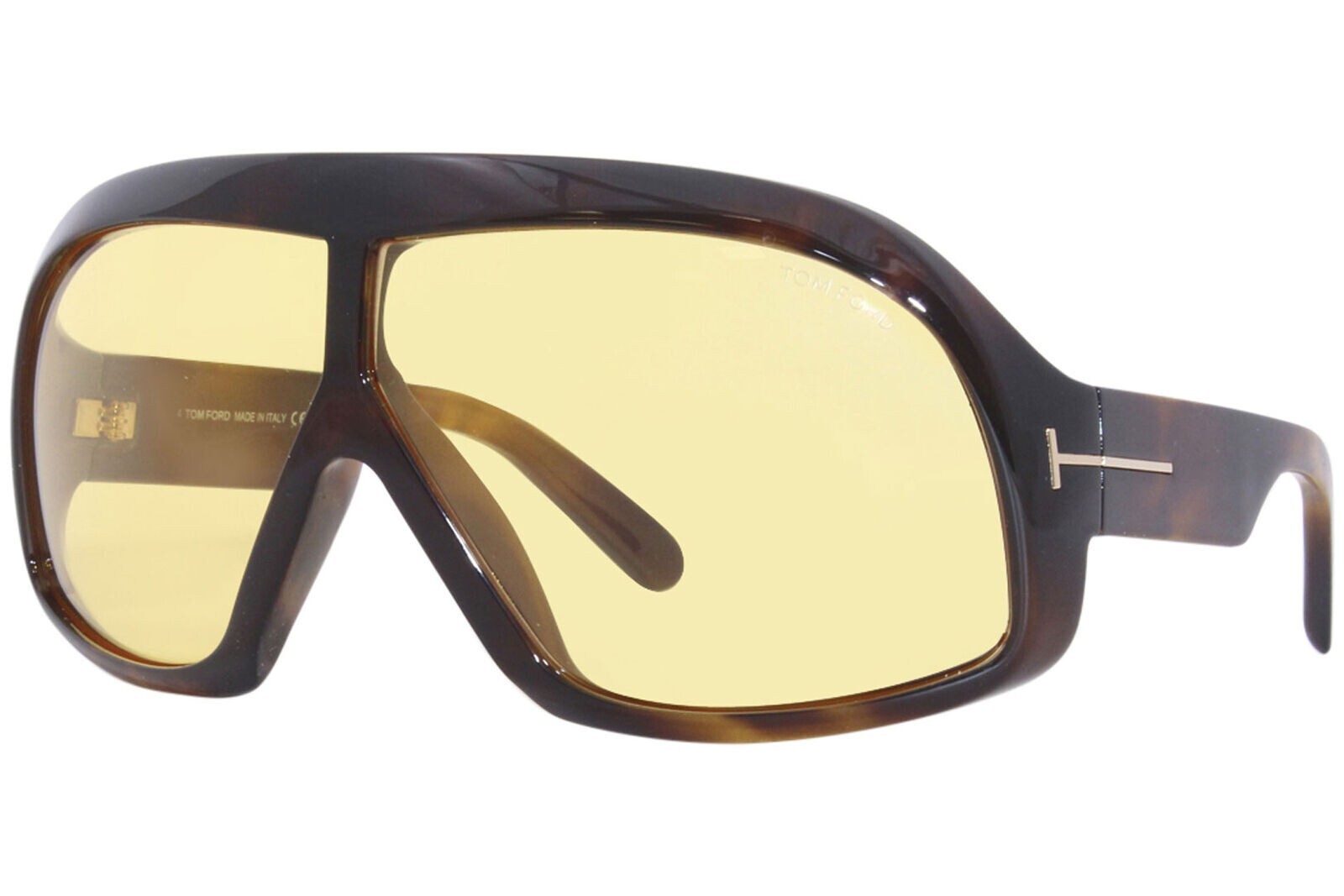 Tom Ford Cassius TF 0965 52E Havana Pilot Yellow Lens Sunglasses tom-ford-cassius-tf-0965-52e-havana-pilot-yellow-lens-sunglasses