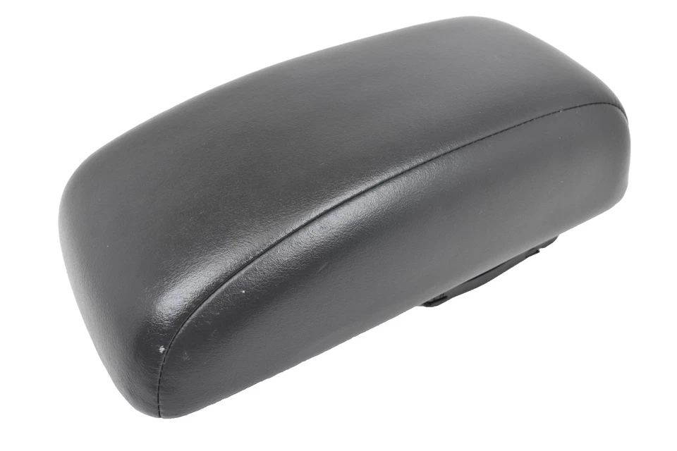 Nissan Máxima 1995-1996 consola central gris oscuro cubierta de cuero reposabrazos OEM Foto 4 de 4