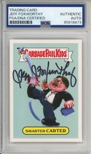 2016 Topps Garbage Pail Kid GPK Jeff Foxworthy SIGNED PSA DNA COA Authentic AUTO