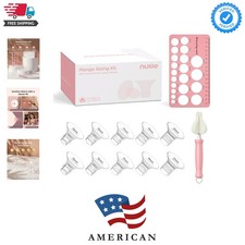3-in-1 Flange Sizing Kit 13/15/17/19/21mm for 24mm Electric Double Breast Pum...