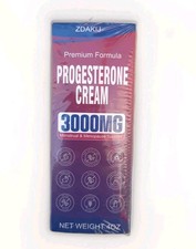Premium Formula Progesterone Cream 3000MG 4oz Menstrual  Menopause Support
