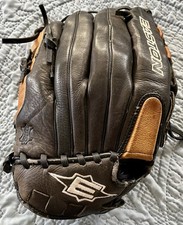 Easton Baseball Glove Right Hand Throw RHT Black And Brown Leather 13  