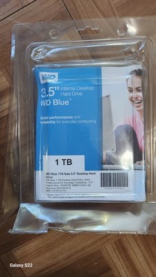 Western Digital WD Blue 1TB 3.5'' SATA Internal Desktop HDD 7200RPM 64MB Cache