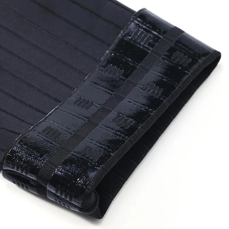 1 Pair Men Cycling Running Anti Slip Summer Polyester Nylon Knee High Sport Sock - Image 4 of 4