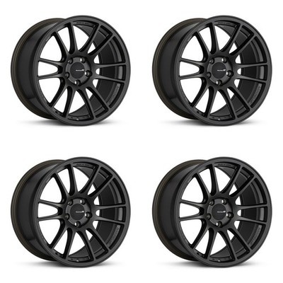 (4X) Enkei GTC01RR Wheels [18x9.5 / 5x114.3 / ET:22 / CB:75] Matte Gunmetal