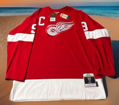 MITCHELL & NESS DETROIT RED WINGS XL GORDIE HOWE POWER PLAY JERSEY $225 RETAIL