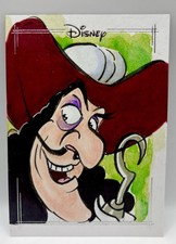 Marketplace image: 2026 Topps Chrome Disney Peter Pan Captain Hook Sketch Auto TRUE 1/1