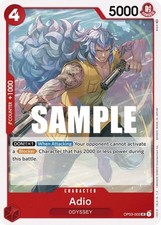 Adio OP03-002 English UC Pillars of Strength One Piece Card Game
