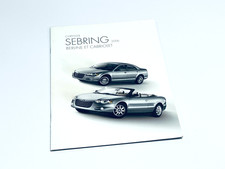 2006 Chrysler Sebring Sedan Convertible Brochure - French Text
