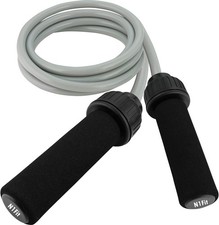 Weighted Jump Rope Workout 1LB - Tangle-Free Ball Bearing Speed Skipping Ro...