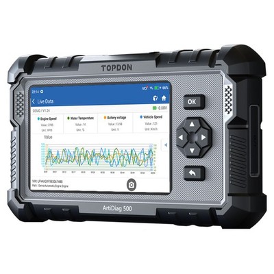 2026 TOPDON AD500 OBD2 Scanner Auto Diagnostic Tool Engine ABS SRS Code Reader