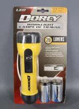 Dorcy Heavy Duty Worklight Flashlight with Batteries  41-2350