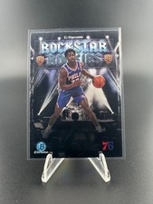 2025-26 Bowman Basketball Chrome #RR-3 VJ Edgecombe (RC) Rockstar Rookies 🔥