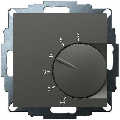 Eberle Controls UP-Raumregler 5-30C AC230V UTE 1001-Anth-55 Uhrenthermostate
