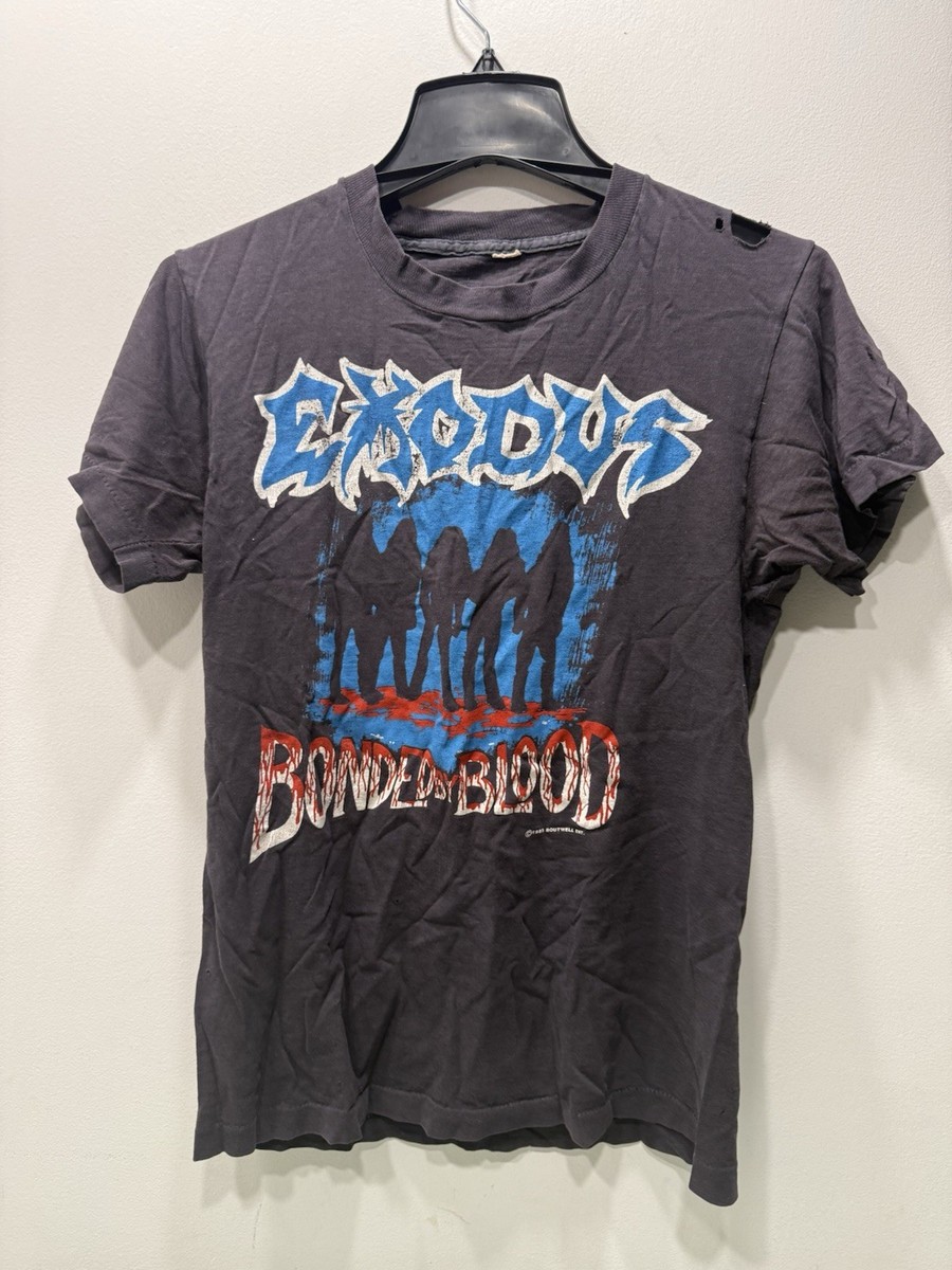 Original Exodus Bonded by Blood 1985 tour shirt vintage single