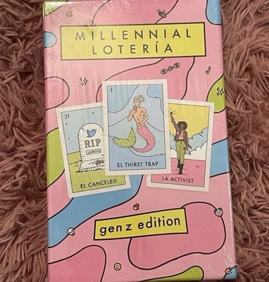 Millenial Lotería Gen Z Edition 
