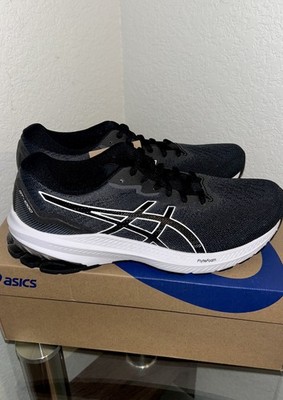 ASICS GT-1000 11 Women's Shoes Black/White Size 8 Wide