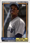 2022 Topps Archives - 1992 Topps Design Major League Debut Ken Griffey Jr #372