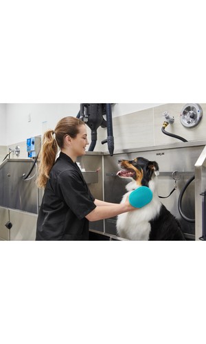 Guante de goma Groomer Essentials 2 en 1 - Imagen 2 de 2