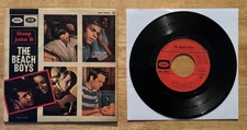 45 7" FRENCH EP THE BEACH BOYS SLOOP JOHN B CAPITOL EAP 1-20812