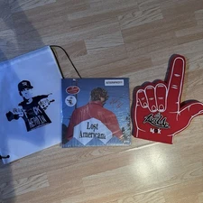 Machine Gun Kelly MGK Autograph Bundle Lost Americana Vinyl Record Hand Signed!