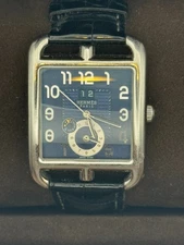 Hermes Cape Cod TGM CD6.910 Automatic Grand Date GMT Blue Dial Watch