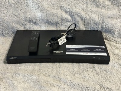 Samsung UBD-M9500 4K Ultra HD Blu-ray Player HDR Remote & Power Tested