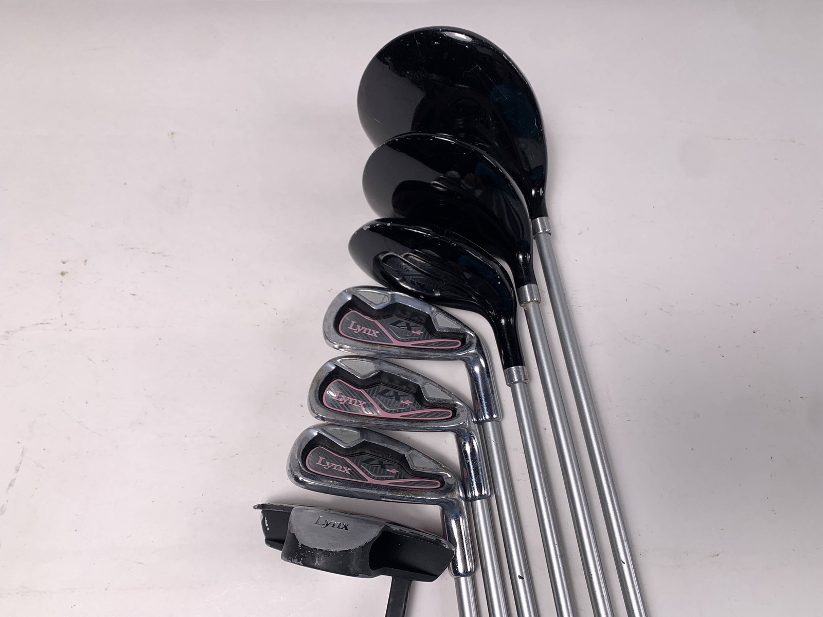 Lynx LX Jr. Club Set Driver 3W 3H 7 9 SW Putter LX Jr. Youth