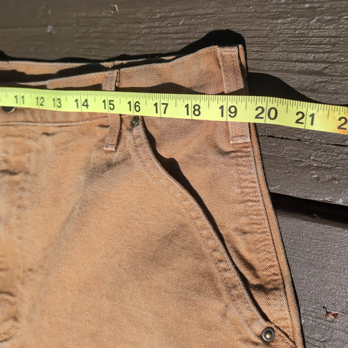 Carhartt 38x34 Double Front Loose Fit Washed Duck Utility Work Pants BN0136-M - Picture 7 of 10