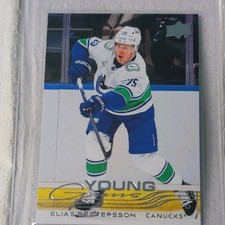 Upper Deck Young Guns Elias Pettersson #223 Canucks 2025-26 Series 1 NHL