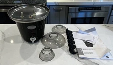 Mini Chocolate Fondue Fountain CFF965 Nostalgia Electrics 3-Tier *Missing Part*