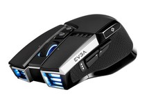 EVGA X20 Wireless Gaming Mouse RGB 10 Buttons 3-Sensor Rechargeable BT 2.4G USB 4