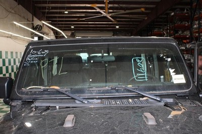  -GLASS  18-24 Gladiator Black Front Windshield Frame Panel Assy OEM WTY OE OE