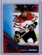 Natalie Spooner Prospectus Momentous /349 2022 Team Canada Juniors  [H136]