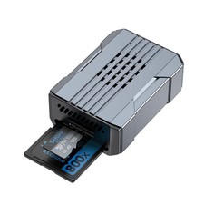 High-Speed Dual Slot microSD  SD Card Reader USB-C/USB-A 880MB/s for Nintendo S