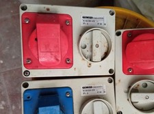 Gewiss Gw66008 380v 3 Presa Tripolare Fase Scatola Salvavita Magnetotermico Auto