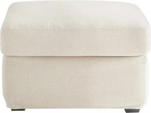 Sovente Traditional Ottoman-Natural, Solid Wood - Picture 2 of 3