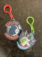 DUDE PERFECT KEYCHAINS (2) Astronaut; Explore The universe