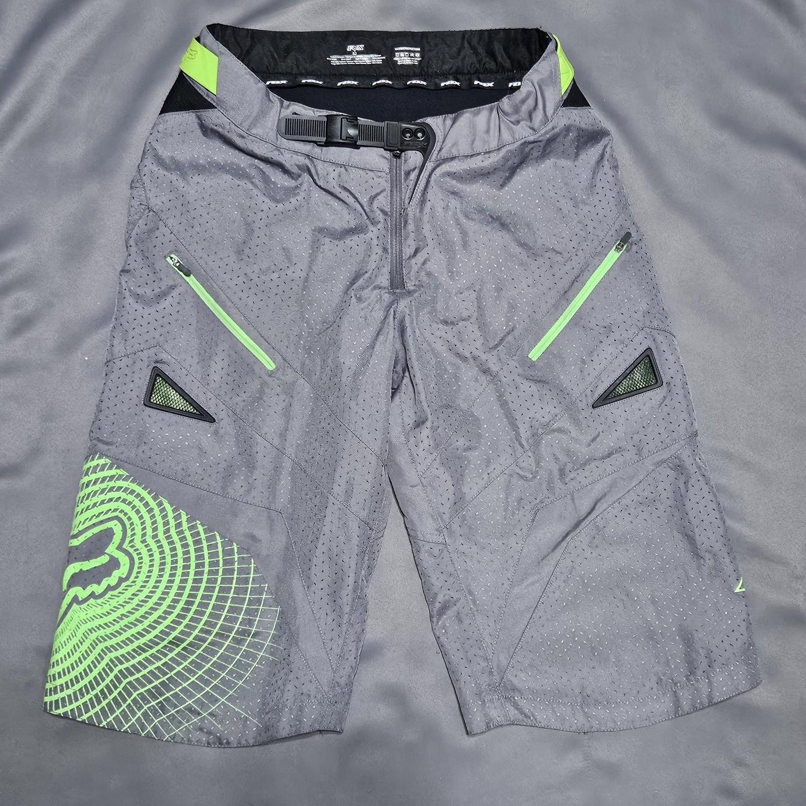 Fox Racing Men Demo DH Downhill Riding Shorts Cycle Moto Gra