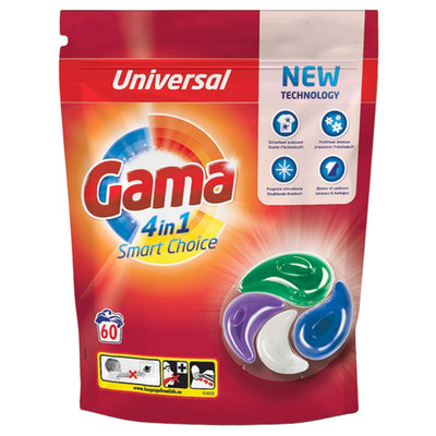 Gama Smart Choice 4w1 kapsułki do prania 60 szt