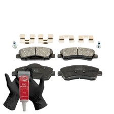 Bremsbeläge vorne für CITROEN C-ELYSEE (DD_), C4 CACTUS; PEUGEOT 301
