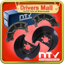 4x NTY ANKERBLECH BREMSSCHEIBE komplett AUDI A3 SEAT LEON TOLEDO VW BORA GOLF 4