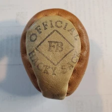 Vintage Official Hacky Sack FB.  Leather Haiti Great Condition.