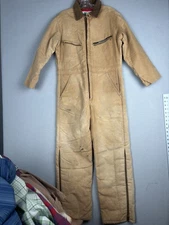 Vintage Key Imperial Coveralls Men’s S Small Short Quilted Lined Mechanic USA