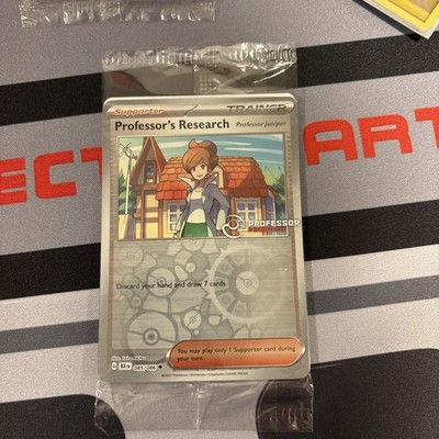 Pokémon TCG Professor s Research Professor Program BLK/SVP 2026 SEALED PROMO 4Pk